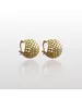 Basket Earrings - Stainless Steel Gold