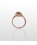 9ct Gold Ring - Diana Pink Zircons