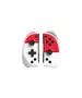 UNTER CONTROL NINTENDO SWITCH / OLED SWITCH IICON CONTROLLER BAT RED/WHITE