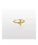 Hammered Cross Ring - High quality Stainless Steel Gold Plated