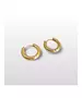 Hoops Earrings 2cm - Stainless Steel Gold Plated