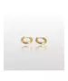 Hoops Earrings 1.6cm - Stainless Steel Gold Plated