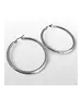 Hoops Earrings 4.2cm - Stainless Steel