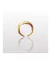 Hammered Dome Ring - High quality Silver 925 Gold Plated