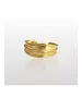 Wavy Ring - High quality Silver 925 Gold Plated