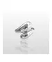 Double Drop Ring - High quality Silver 925