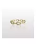 Link Chain Ring - High quality Silver 925 Gold Plated