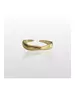 Wavy Ring - High quality Silver 925 Gold Plated