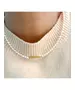 Freshwater Baroque Pearl Necklace - Silver 925 Gold Plated