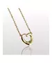 Bulky Heart Necklace - Silver 925 Gold Plated