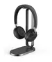 Yealink BH72 Dual Bluetooth Headset w/ Charging Stand Black Teams