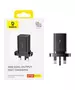 Baseus Charger Wall 40W USB-Cx2 UK MINI GaN5 Black