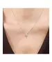 Plain Solid Cross Necklace - Silver 925 & Gold Plated - Sterling Silver 925