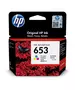 HP Original 653 Tri-Color Ink Cartridge