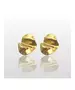 Embossed Earrings - High quality Stainless Steel & Gold Plated - Gold