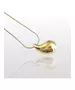 Pear-shaped Necklace - High Quality Stainless Steel & Gold Plated - Silver