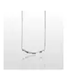 Wavy Bar Necklace - High Quality Stainless Steel & Gold Plated - Silver