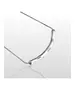 Wavy Bar Necklace - High Quality Stainless Steel & Gold Plated - Silver