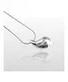 Pear-shaped Necklace - High Quality Stainless Steel & Gold Plated - Silver