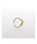 Flat Balls Ring - High quality Stainless Steel & Gold Plated - Gold