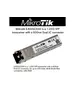 MikroTik S-85DLC05D 1.25G SFP Transceiver Dual LC  550m MM