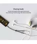 Unitek Y-C956ABK 3.5mm Headphone Splitter Cable 1.5m