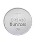 Uniross CR2430 Button Cell Lithium Battery (1pc)