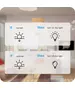 Sonoff T3 UK 1C WiFi Smart Wall Touch Switch Black