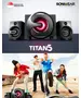 SonicGear Titan5 2.1 PC Speakers BT/USB/FM/LED 40W