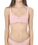 Kanya wired bikini top in matelasse
