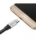 Baseus Nimble flat cable USB / USB-C cable with holder 2A 0.23M black