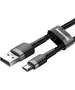 Baseus Cable MicroUSB to USB-A Cafule Braided 0.5m Blk-Gr