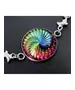 "Multiple Colors-4" Chain Bracelet