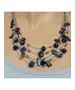 Multi-layers Necklace - Black Beads