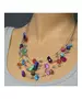 Multi-layers Necklace - Multicolor Beads