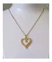"Chic & Simple -Heart" Gold Color Necklace