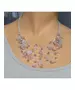 Multi-layers Necklace - Pink Quartz