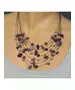 Multi-layers Necklace - Amethyst