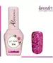 Gel polish №514 15ml.GLITTER ΡΟΖ ΜΕ ΠΑΓΙΕΤΑ.Ημιμόνιμο βερνίκι