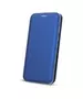 Oval Stand Book Δερματίνης navy blue Samsung S21 Plus - Mobile Case