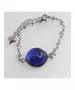 "Blue Sky" Resin Art Chain Bracelet