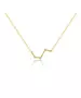 Aries Zircon Gold Necklace