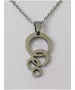 "Chic & Simple -Circles" Silver Color Necklace