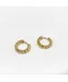 Monestiés Large Hoops 18K Gold Plated