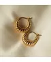 Séguret Mini Twista Hoops 18k Gold Plated