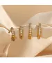 Yvoire Huggie Pave Sparkling MIni Hoops 18K Gold Plated