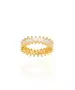 Agréable Sparkle Ring 24k Gold Plated (R-005)