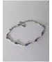 Silver Bracelet "Waves - Purple" (S925)