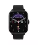 7evenSense QX7 S Business-Sport  SmartWatch (Bluetooth Call) • Black Silicon