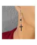 Long Earrings "Cross"